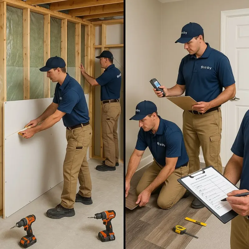 Repairs and Reconstruction process in Hardin County, IA
